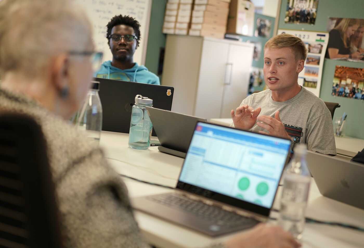 ASU student engages with global technolgy and development efforts throgh Arizona State University's SolarSPELL, a TIME-recognized innovaiton initiative.