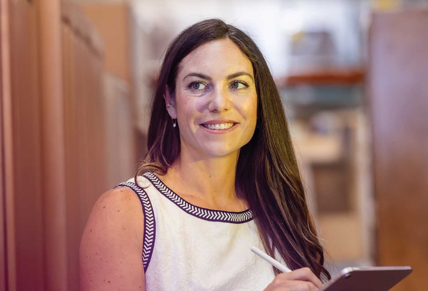 Arizona State Unversity masters student in sustainability works on her masters project that leads to a career with impact.