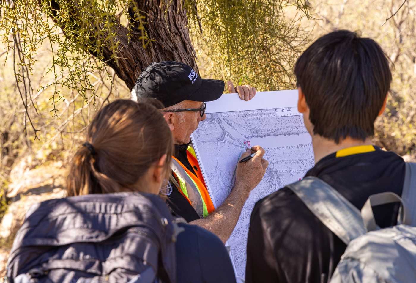 The Field Geology class took a field trip around Tempe, Arizona and to the Salt River to learn more about the land.