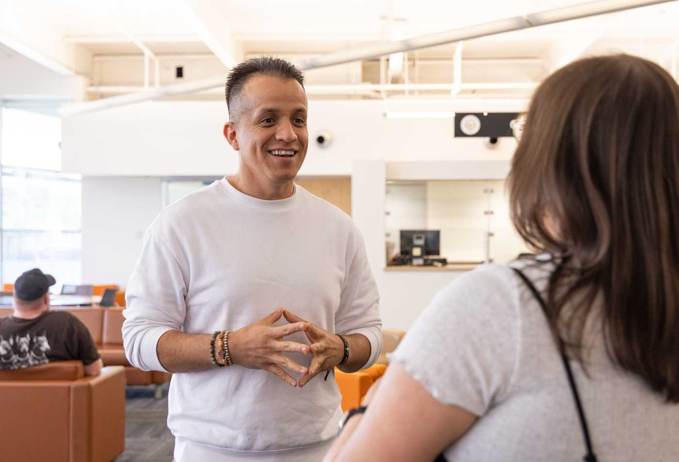 Students build communication skills in the Transborder Studies, MAS.